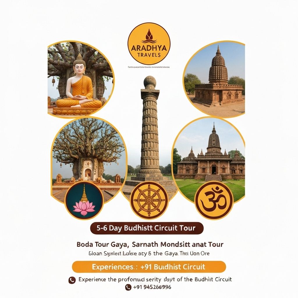 Buddhist Circuit Tour promotional flyer